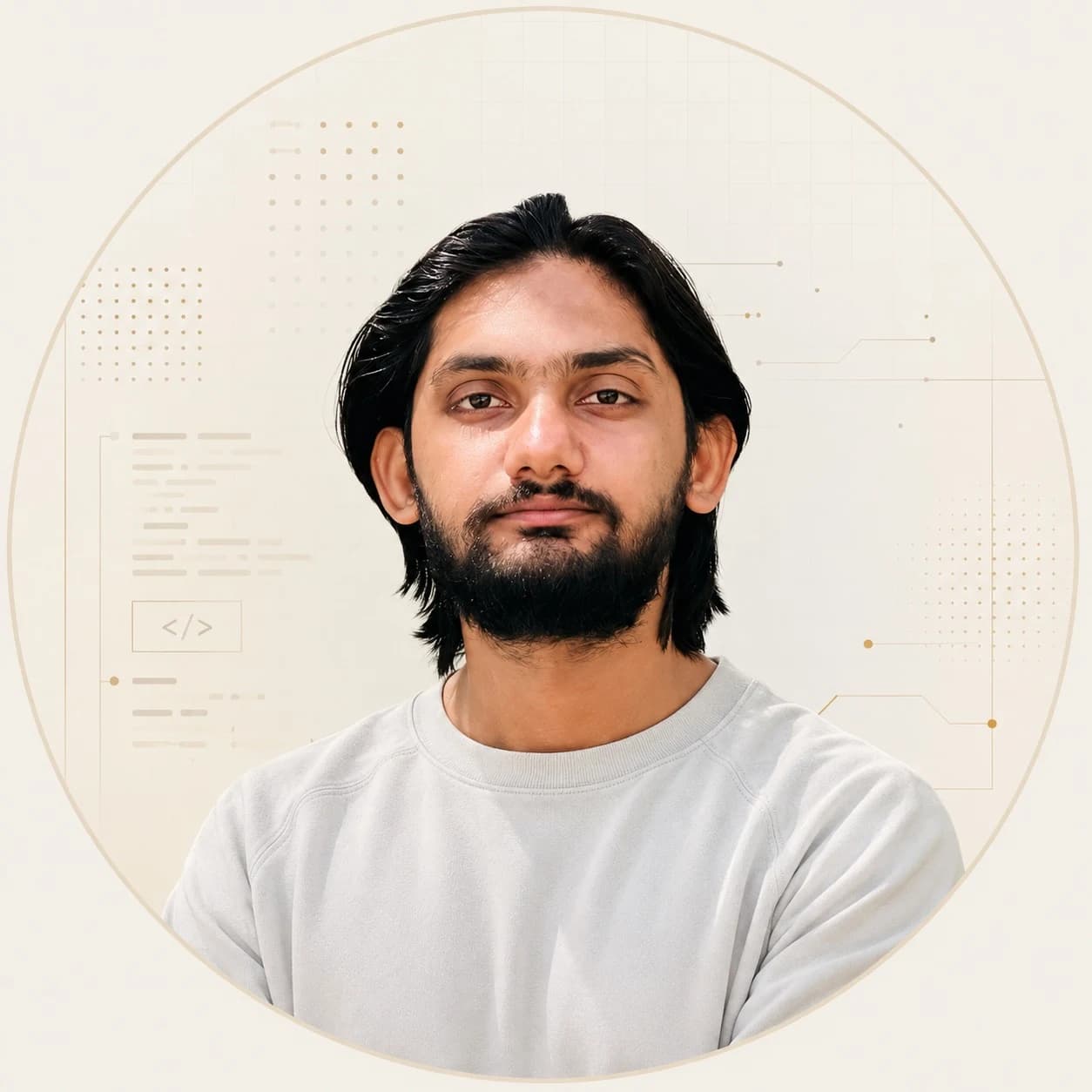 Portrait of Muhammad Zahid Latif