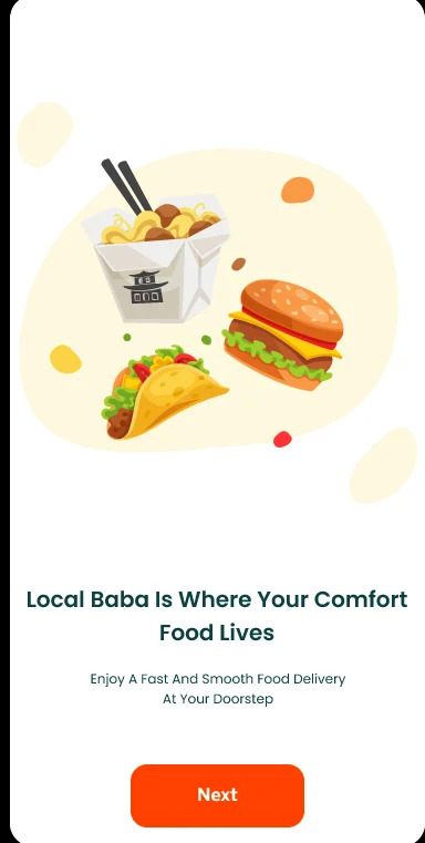 Local Baba — User App interface